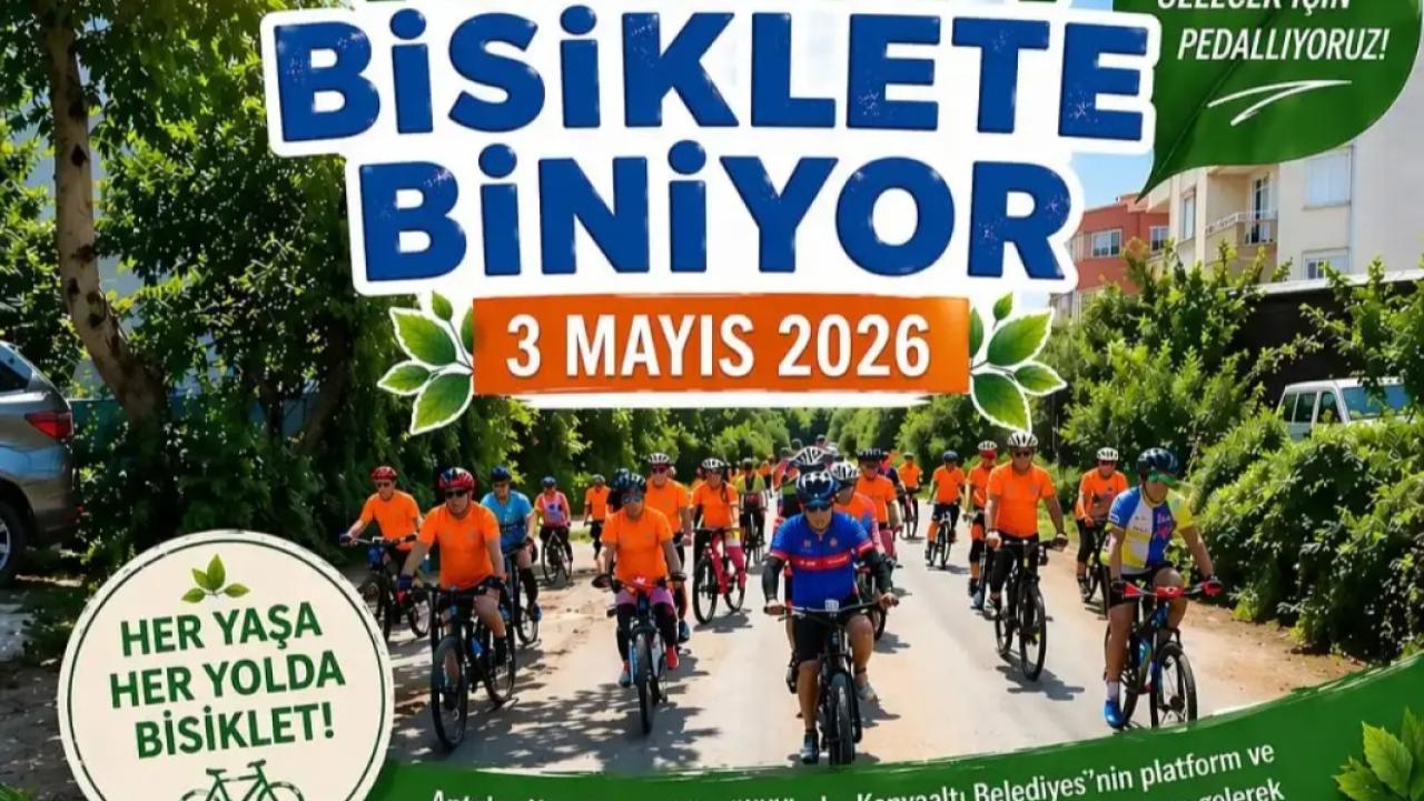 Antalya’da pedallar gelecek ve doğa için çevrilecek