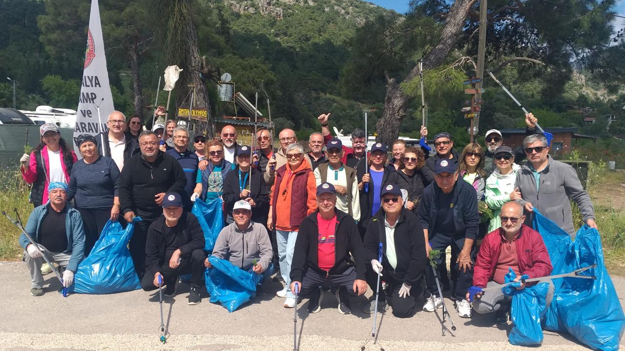 Karavancılardan Olimpos’ta örnek davranış