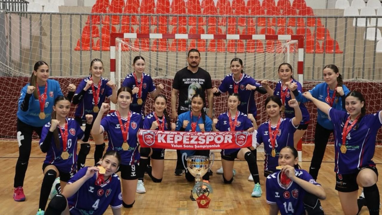 Kepez’in genç sultanları zirvede; Antalya’ya Türkiye şampiyonluğu gururu