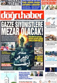 DOĞRU HABER Gazete Manşeti