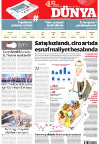 DÜNYA Gazete Manşeti
