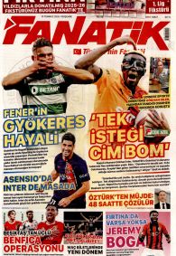 FANATİK Gazete Manşeti