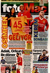FOTOMAÇ Gazete Manşeti