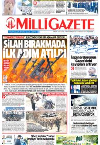 MİLLİ GAZETE Gazete Manşeti