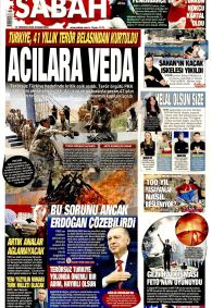 SABAH Gazete Manşeti