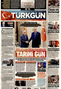 TÜRKGÜN Gazete Manşeti