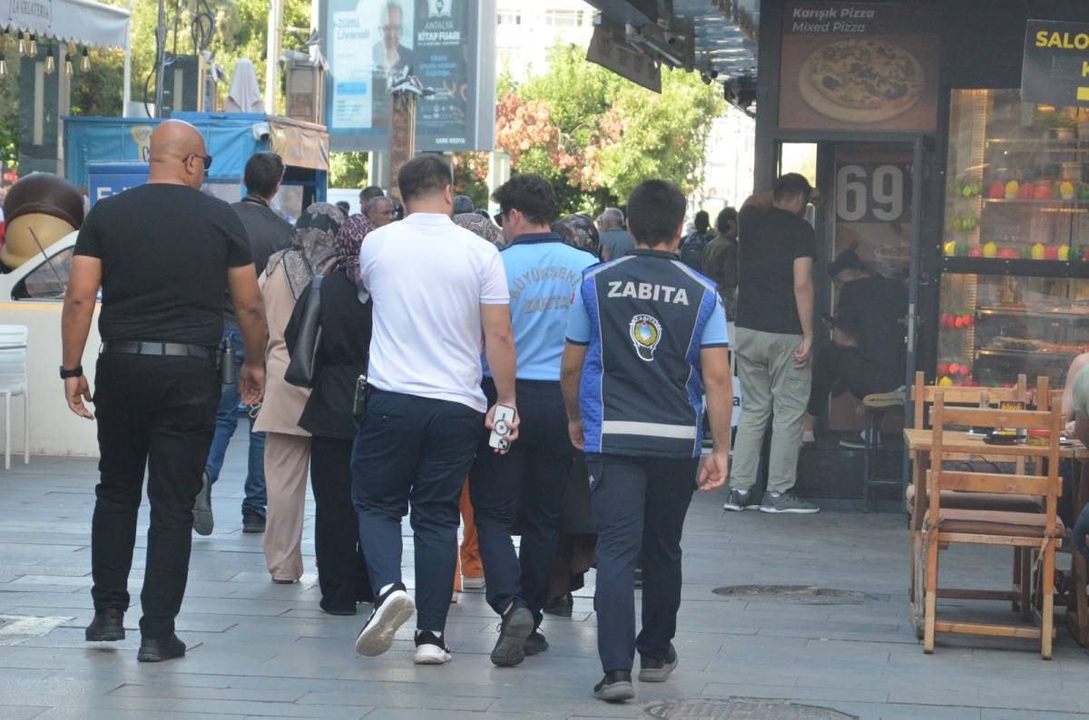 Zabıta Kapalıyol’da denetimde
