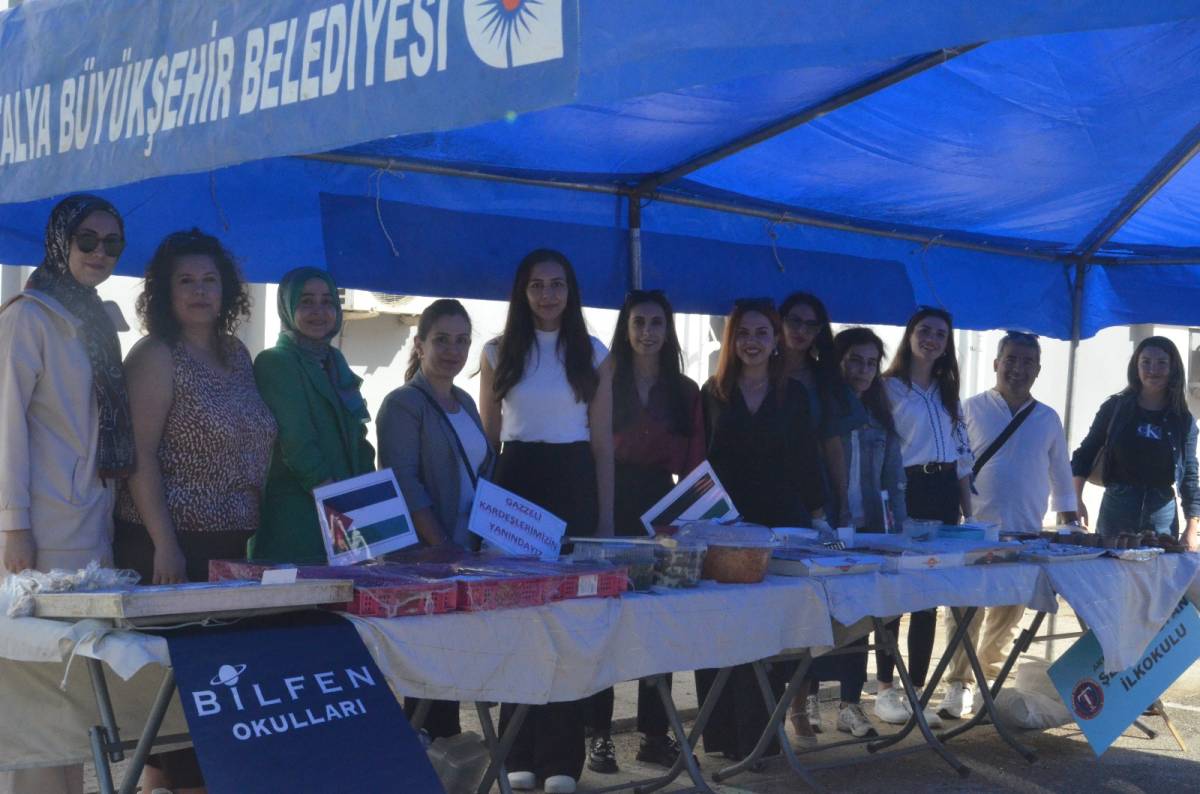 Antalya İl Milli Eğitim Müdürlüğü’nden Filistin’e anlamlı destek