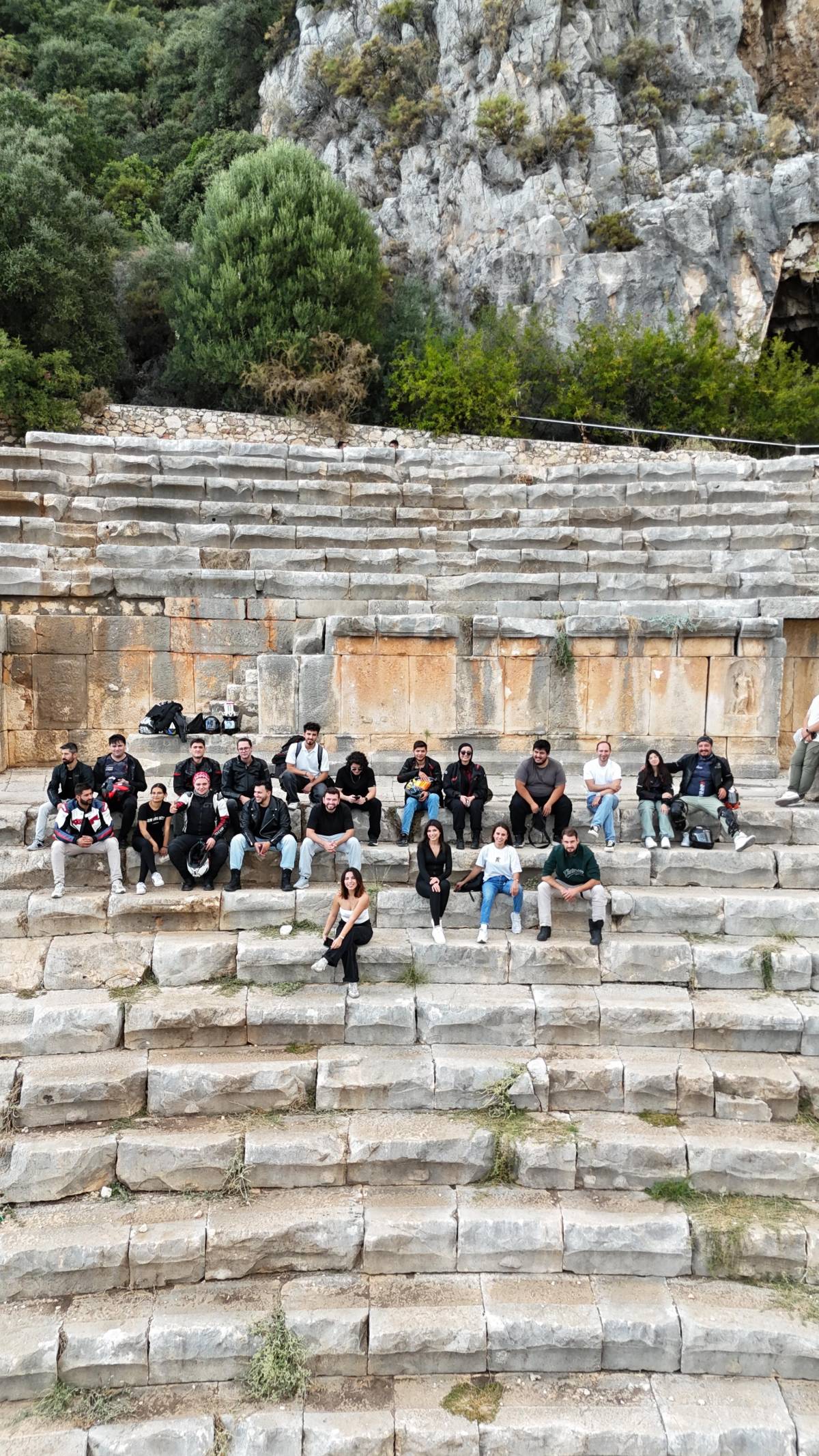 Shadow Army Motosiklet Topluluğu Demre’yi keşfetti