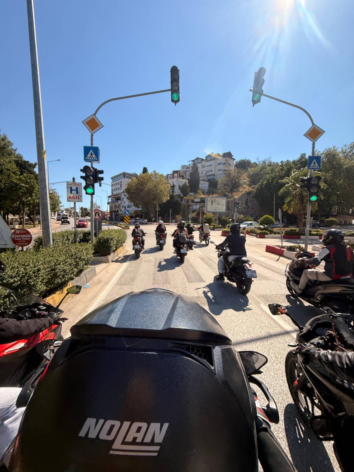 Shadow Army Motosiklet Topluluğu Demre’yi keşfetti