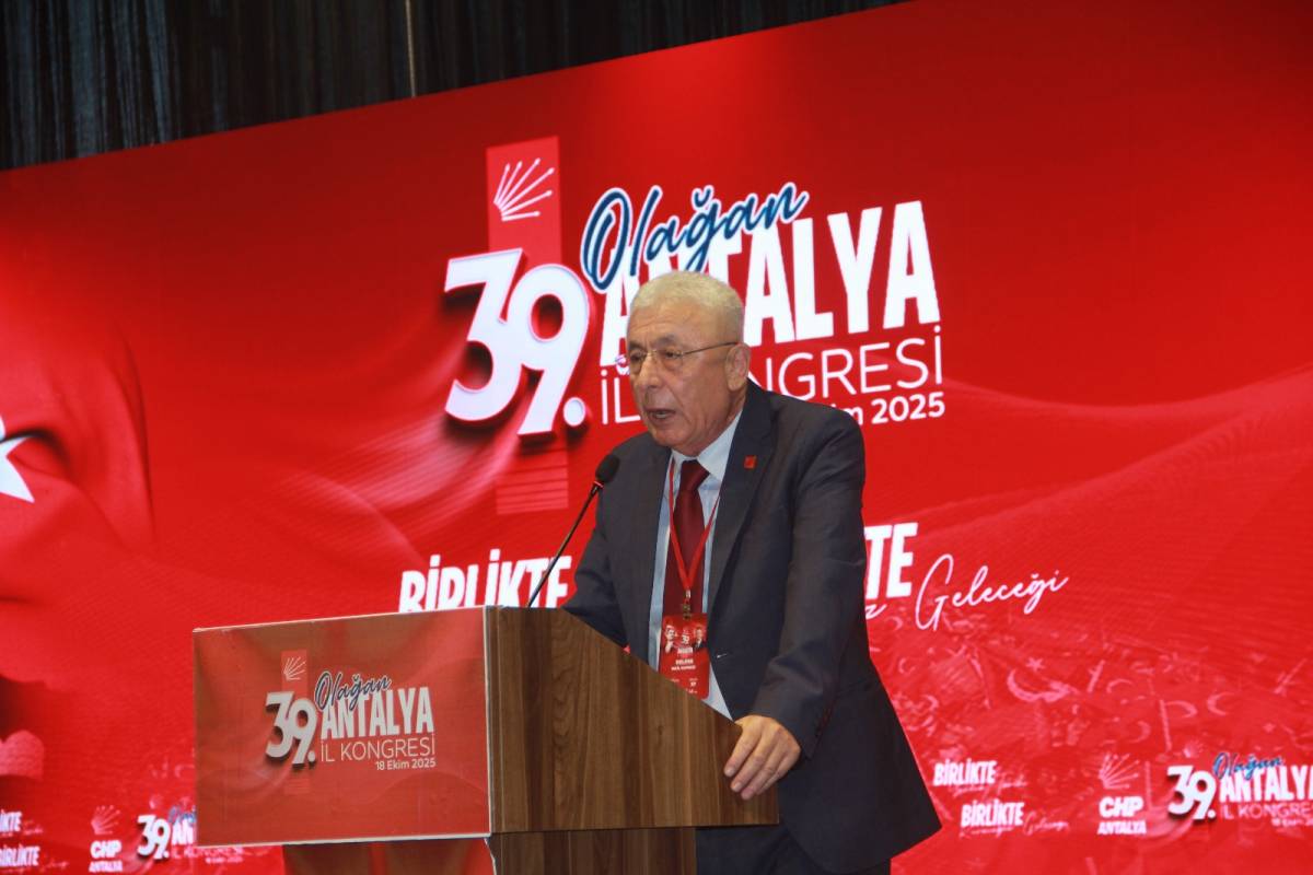 Antalya CHP İl Kongresi bitti, sandıktan Kamacı Çıktı