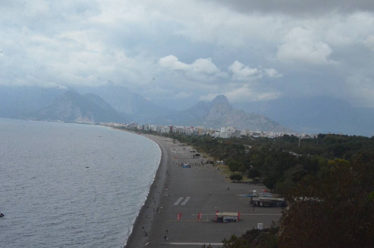 Antalya’da sıcak havalar geride kaldı!
