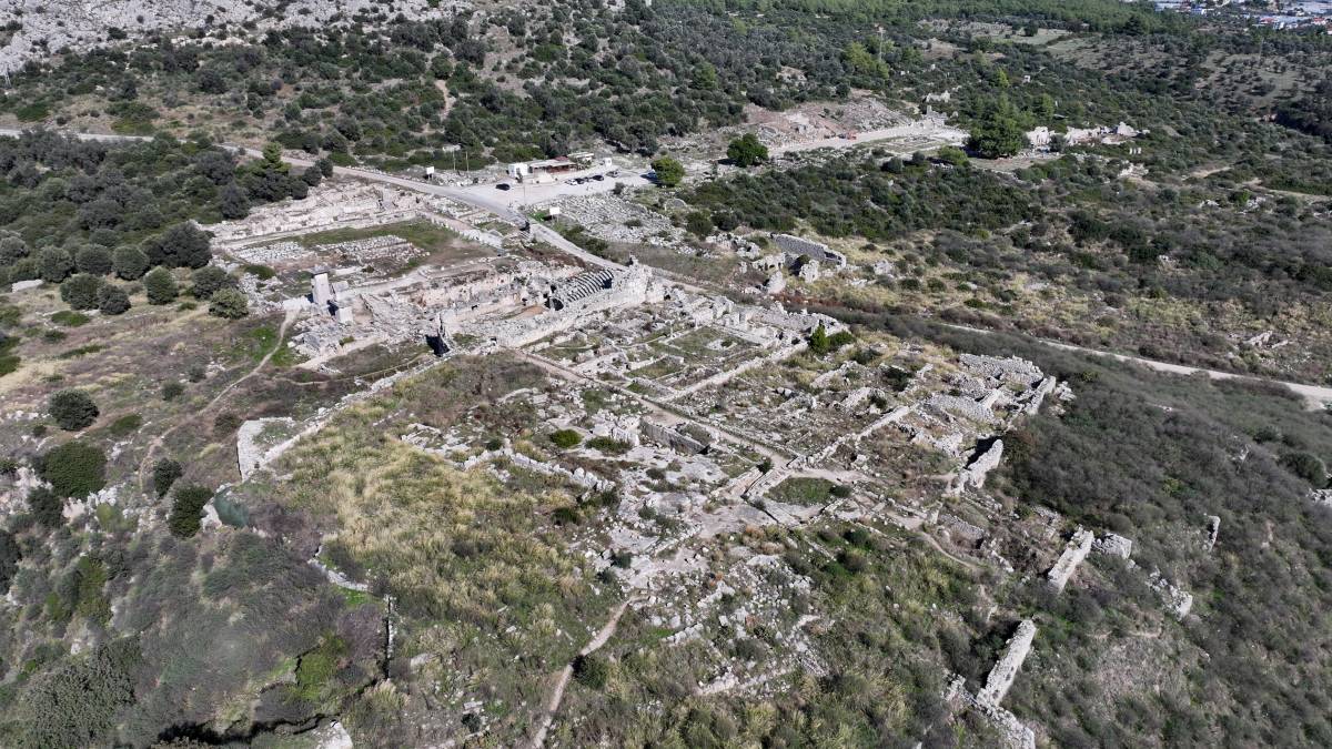 Likya Uygarlığının kalbi! Antalya Xanthos Antik Kenti’nde zaman duruyor
