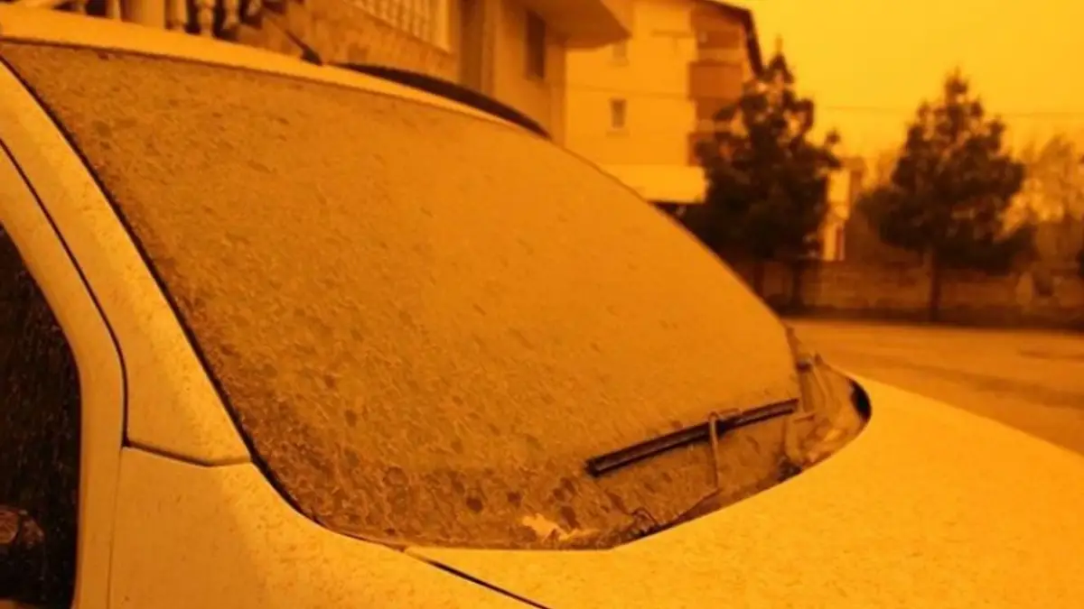 Türkiye genelinde çöl tozuna dikkat!