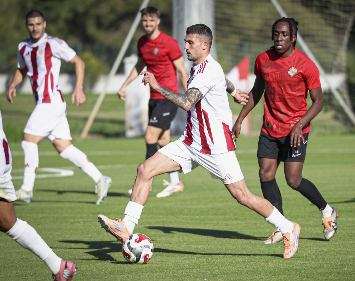 Antalyaspor, hazırlık maçında Gençlerbirliği’ni 2-1 mağlup etti
