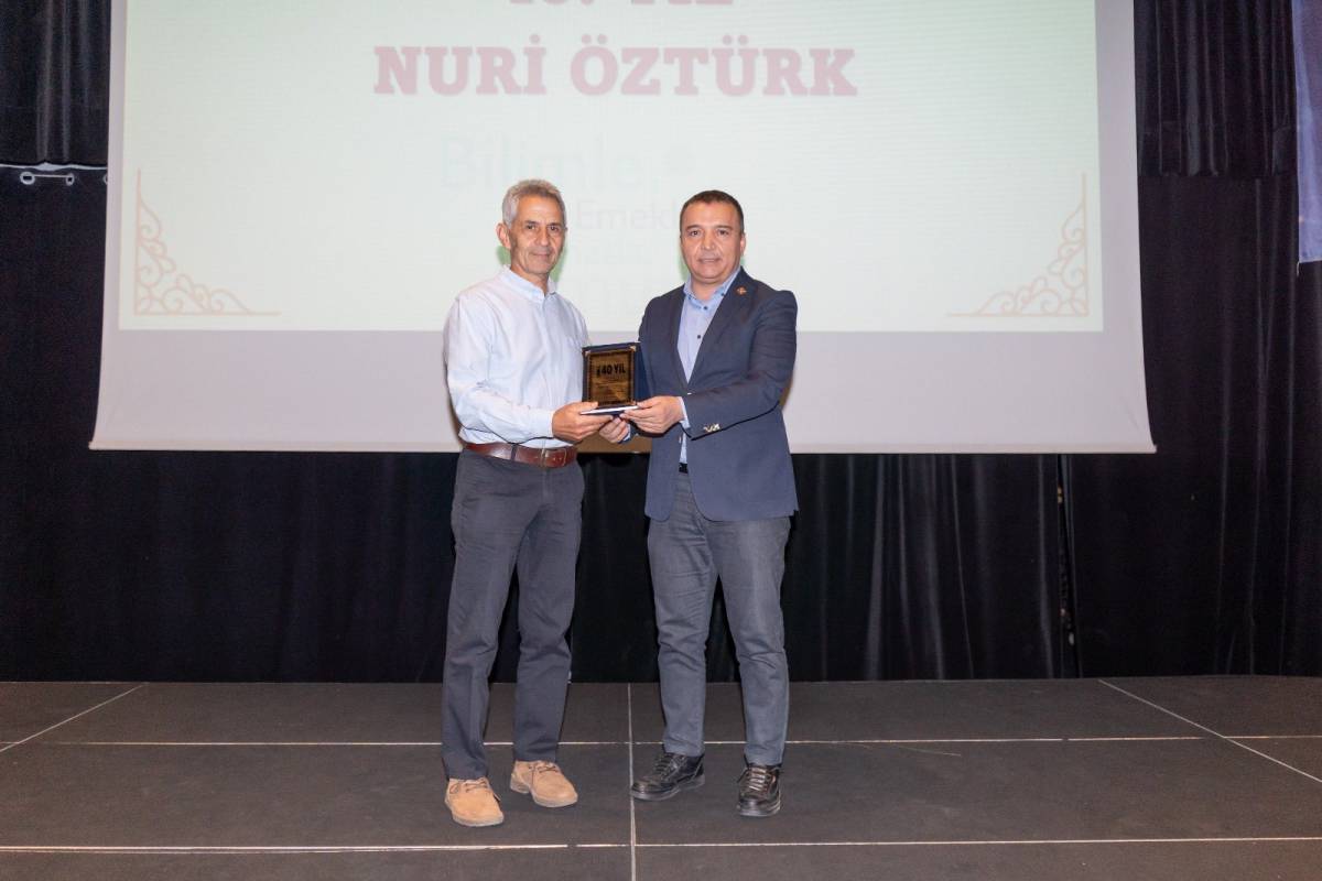 Jeoloji Mühendisleri Antalya’da emek ödülleri ile onurlandırıldı