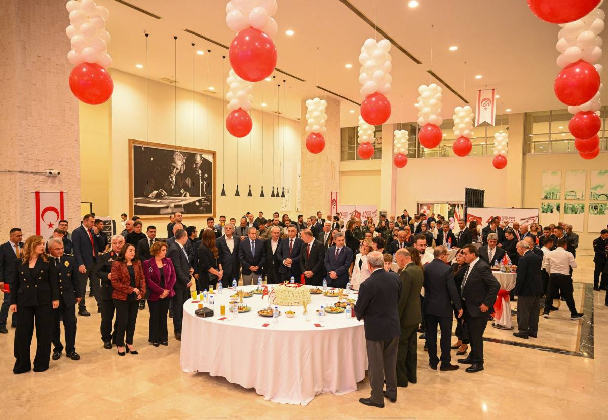 KKTC’nin 42. kuruluş yıl dönümü için Antalya’da resepsiyon düzenlendi