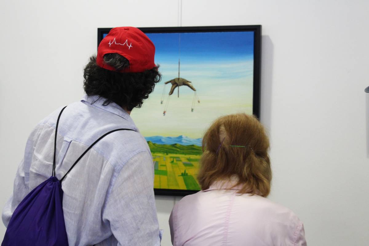 Antalya Kültür Yolu Festivali'nde açılan sergiler ziyaretçilerini ağırlıyor