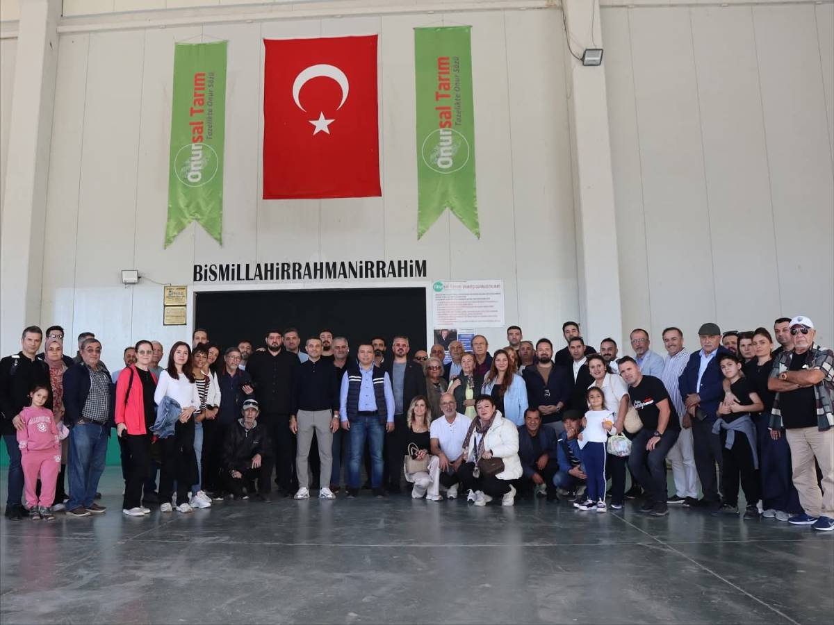 Finike Portakalı üretim yolculuğu adım adım görüntülendi!