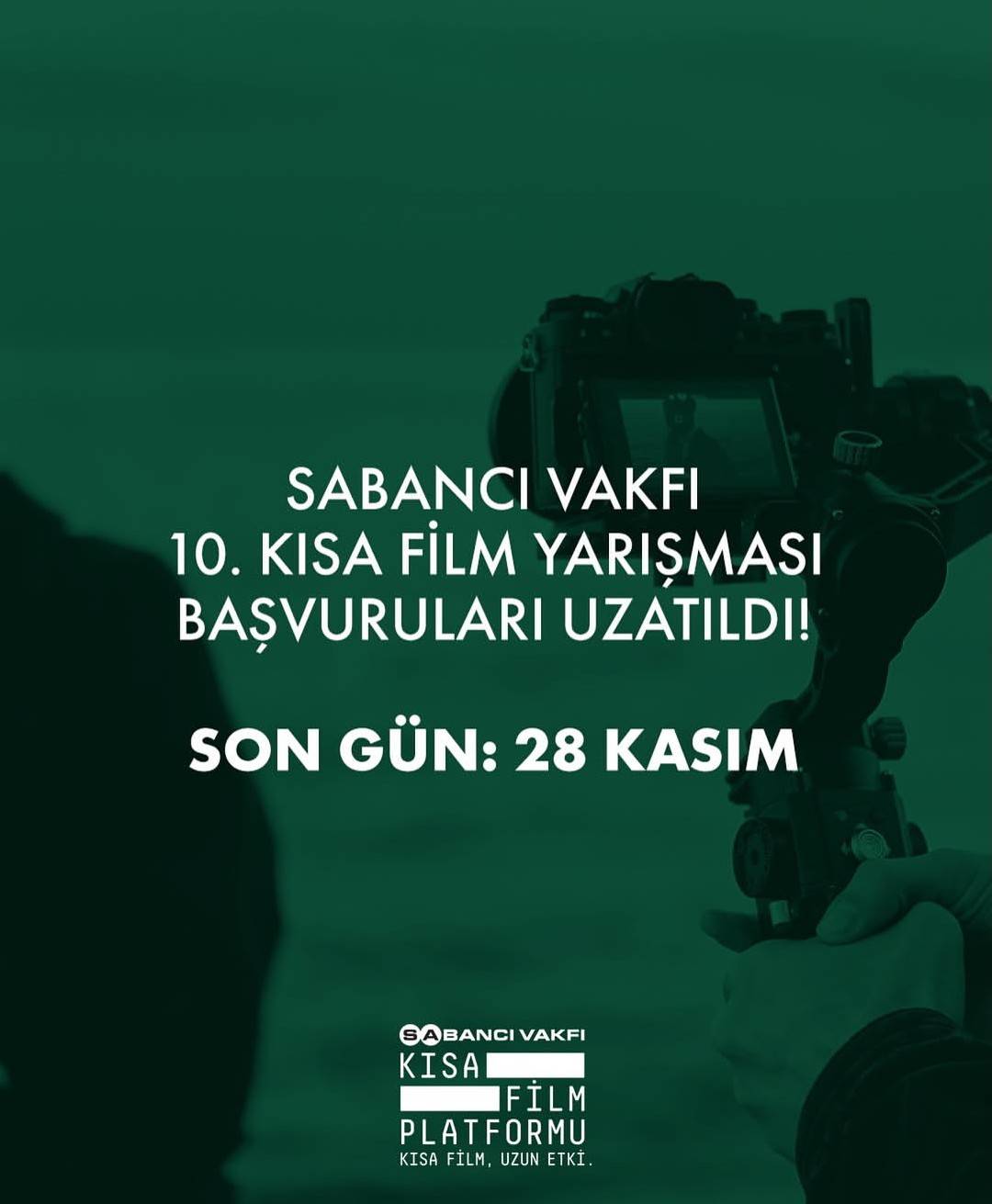Sabancı Vakfı Kısa Film Yarışması başvuruları uzatıldı!
