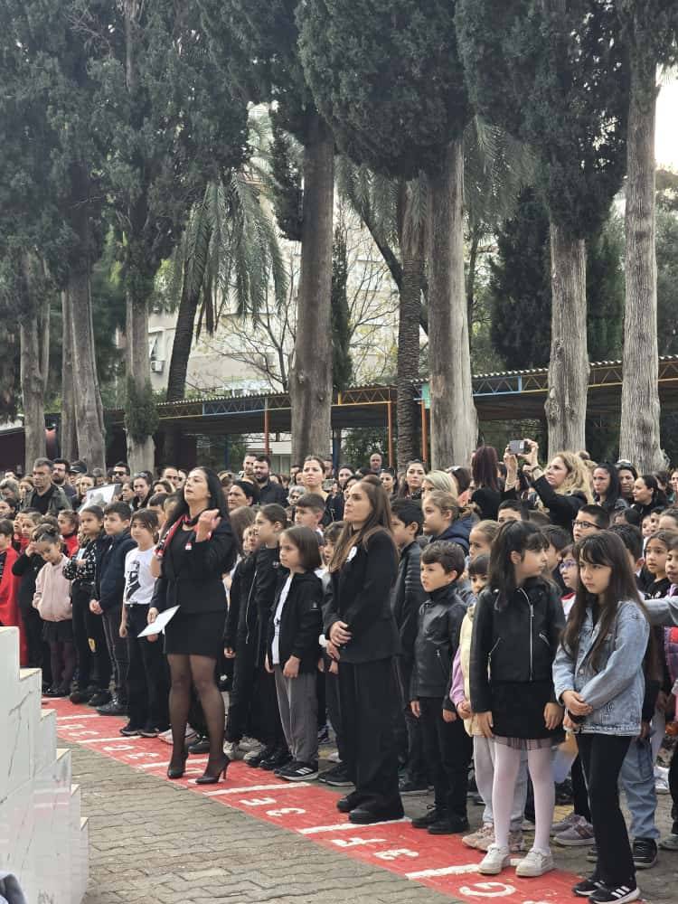 Hanım Ömer Çağıran İlkokulu’nda, Atatürk’e özlem dolu anma!