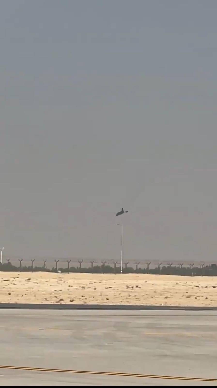 Savaş uçağı düştü!