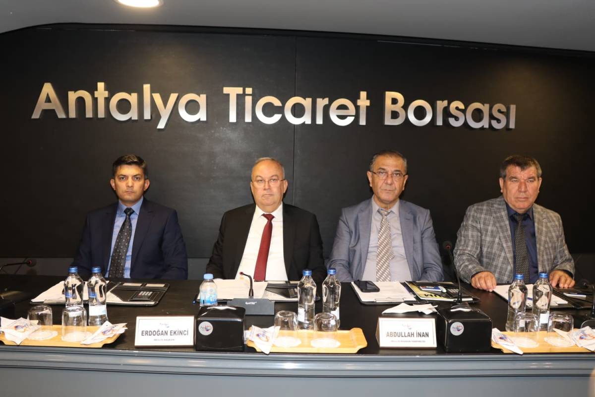 Antalya ekonomisi alarm veriyor! ATB’den çarpıcı kasım raporu
