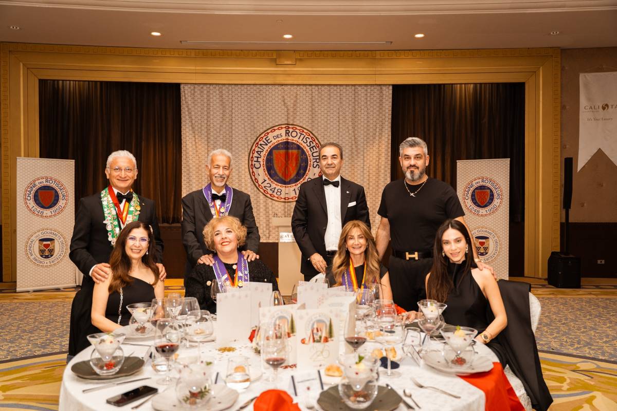 Chaine des Rotisseurs Antalya üyeleri yıl sonu galasında buluştu