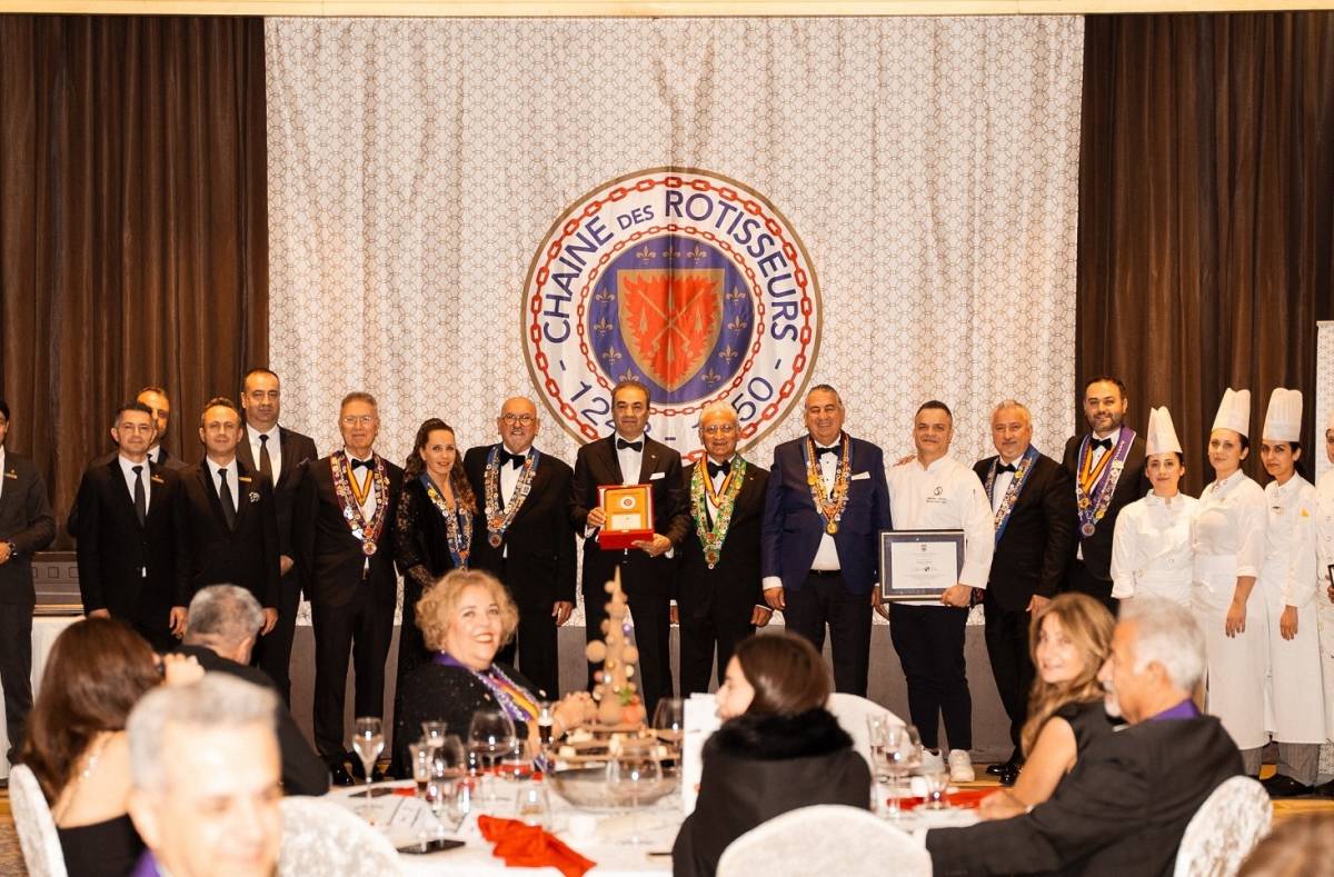 Chaine des Rotisseurs Antalya üyeleri yıl sonu galasında buluştu