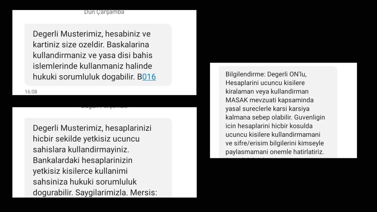 Bankalardan uyarı “Hukuki sonuç doğurabilir”