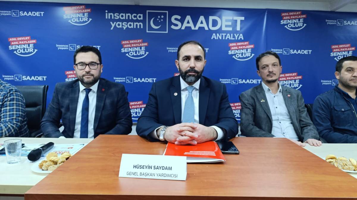 Saydam: “Büyüme rakamları artıyor ama sofradaki ekmek küçülüyor”