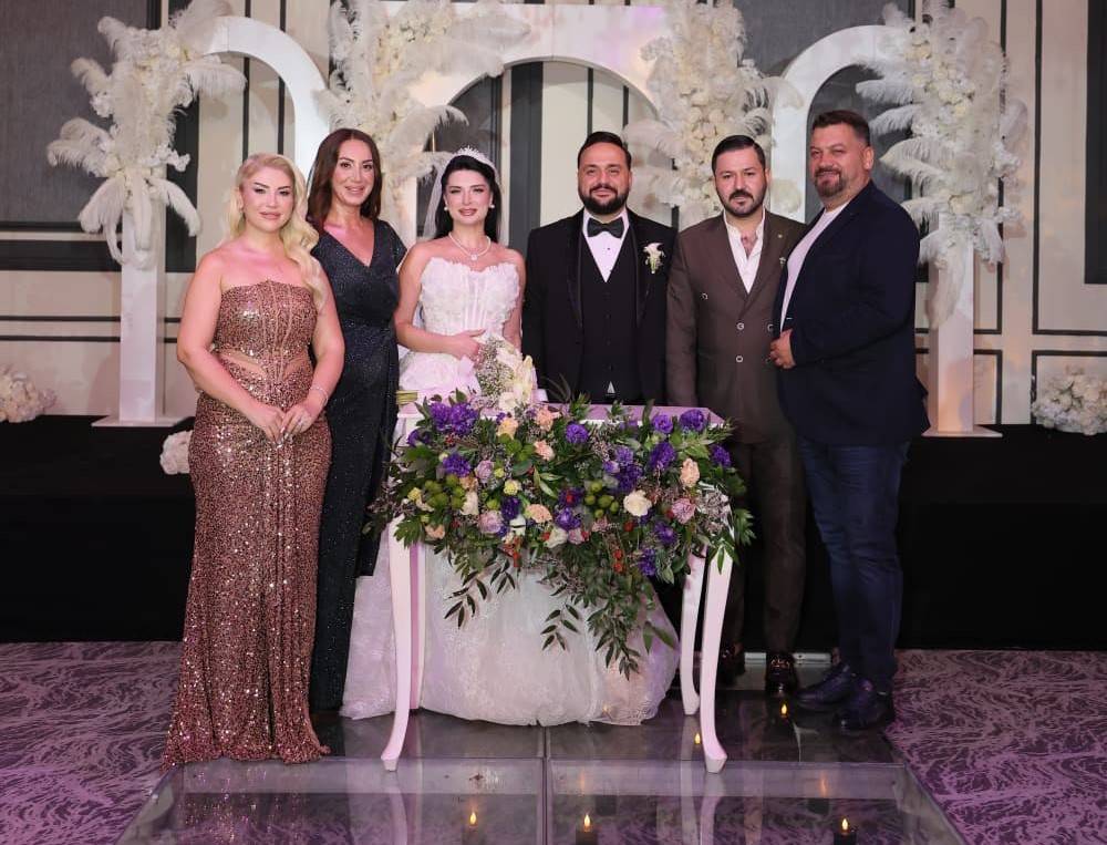 Fatoş & Ali Can Konca çifti görkemli bir törenle evlendi