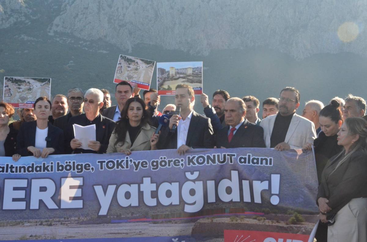 Antalya’da TOKİ tartışması! Antalya’nın suyu ve can güvenliği tehlikede