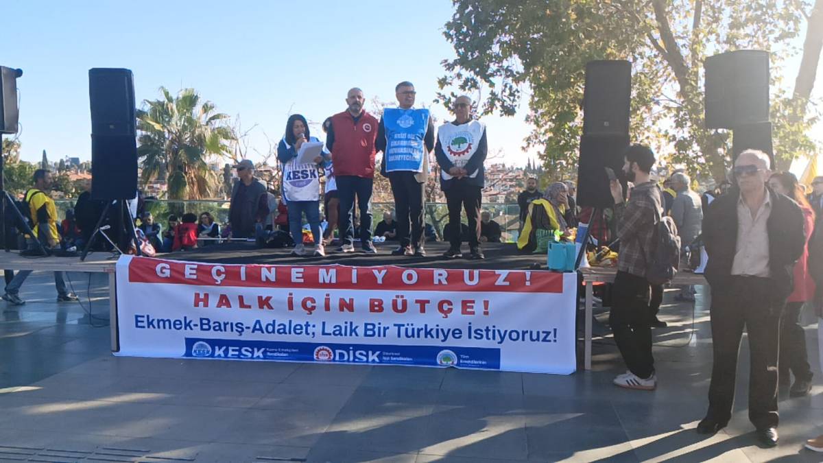 Antalya “Geçinemiyoruz” diye seslendi