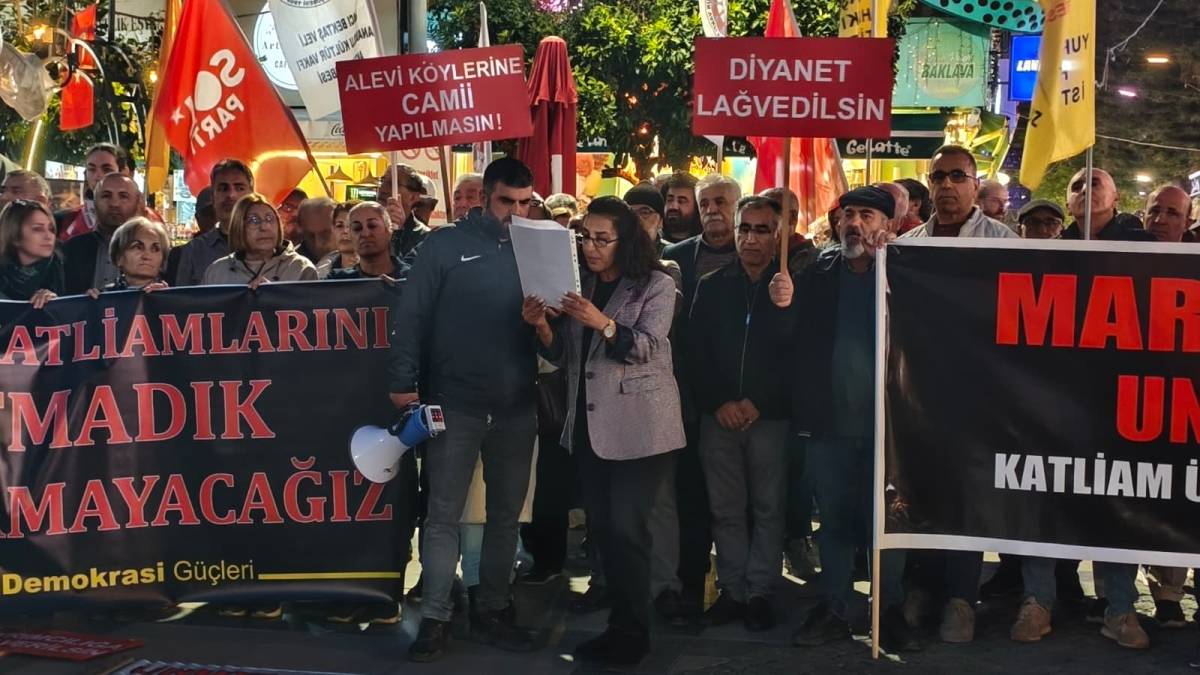 Maraş Katliamı’nın 47. yılı Antalya’da anıldı