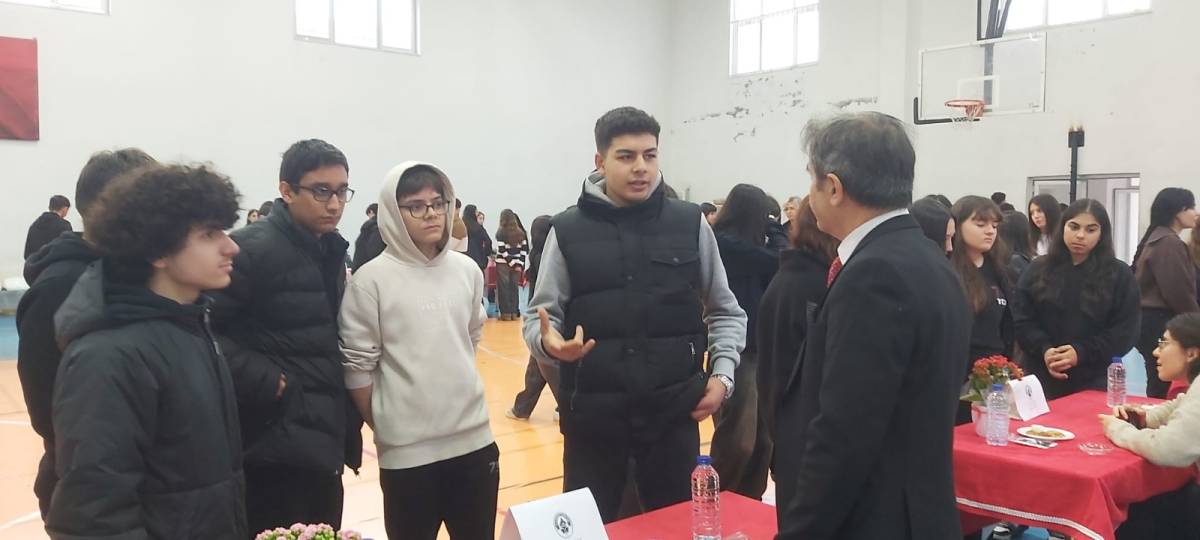 75. Yıl Cumhuriyet Lisesi’nde kariyer günlerine ilgi yoğun oldu