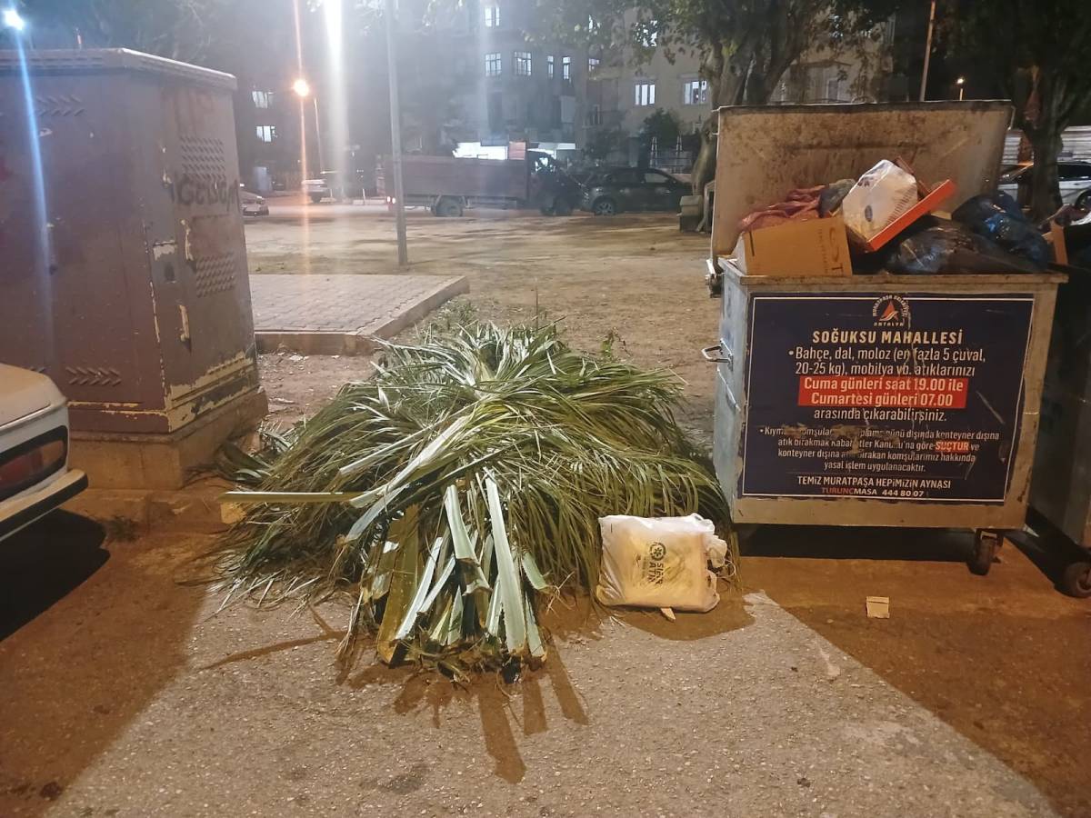 Antalya'da mahalleliler şikayetçi!