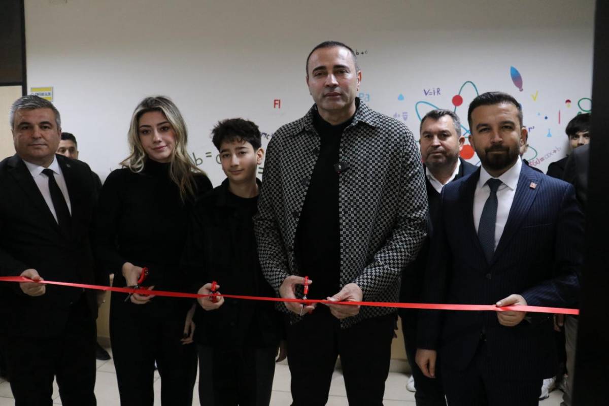 Gazipaşa Fen Lisesi’nde “Eda Kaya teknoloji sınıfı” açıldı