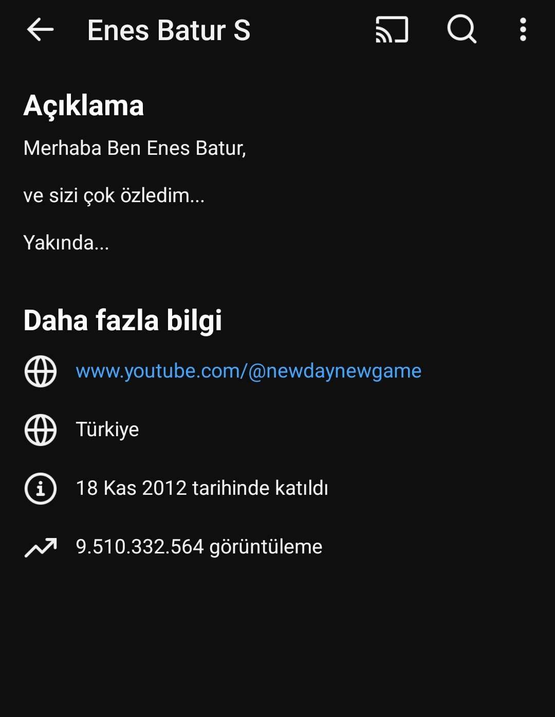 Enes Batur, YouTube’a geri mi dönüyor?