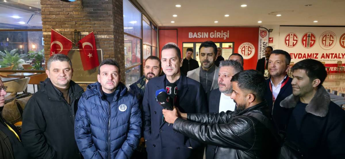 Başkan Perçin: “Antalyaspor artık reaksiyon veren bir takım”
