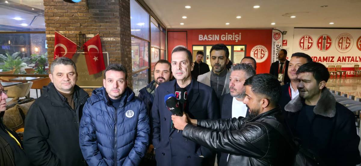 Başkan Perçin: “Antalyaspor artık reaksiyon veren bir takım”