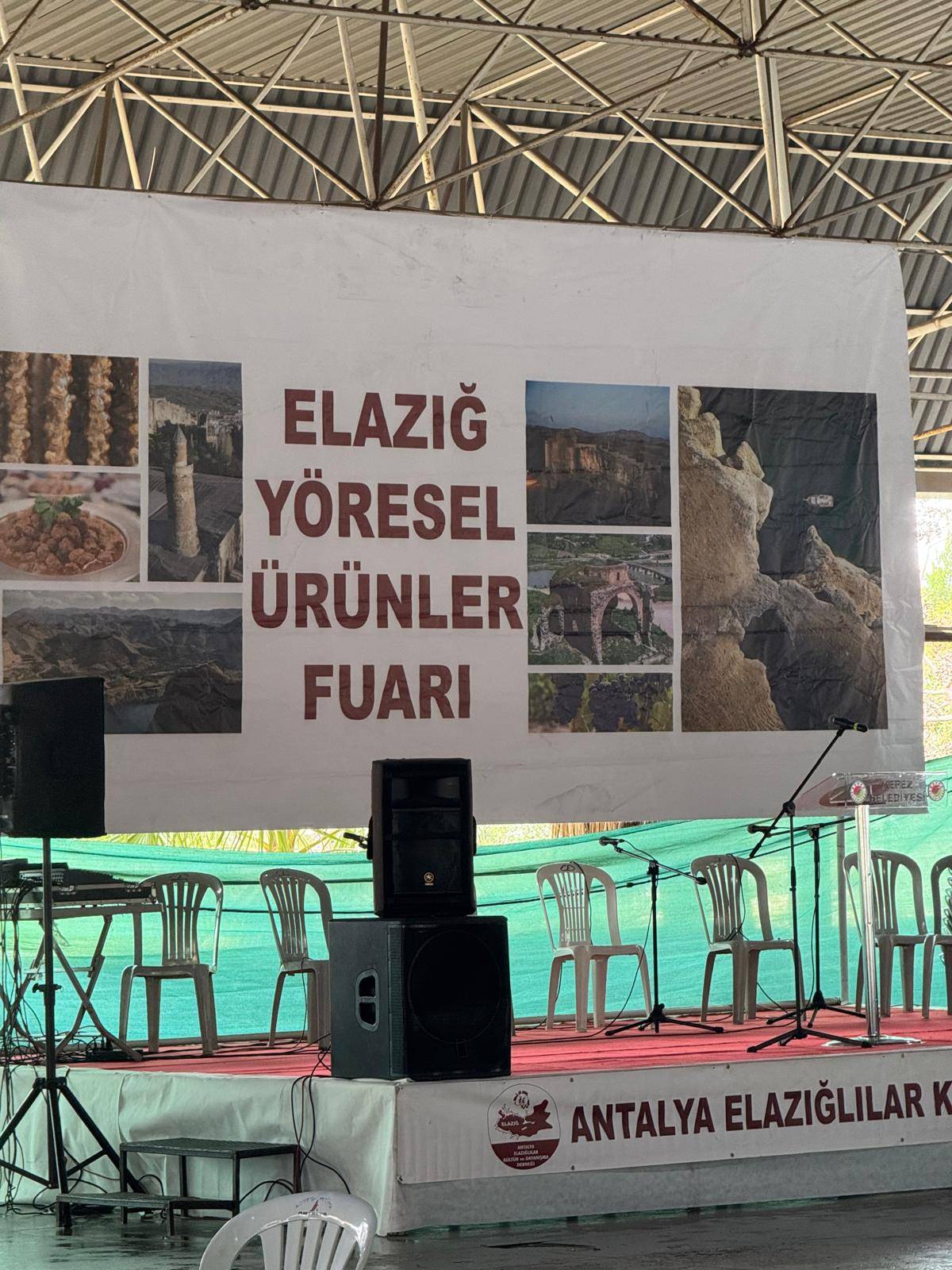 Elazığ’ın tescilli tatları Antalya’da sergileniyor!