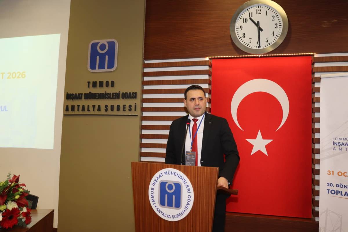 İMO Antalya’da 4 yıllık yönetim dönemi masaya yatırıldı