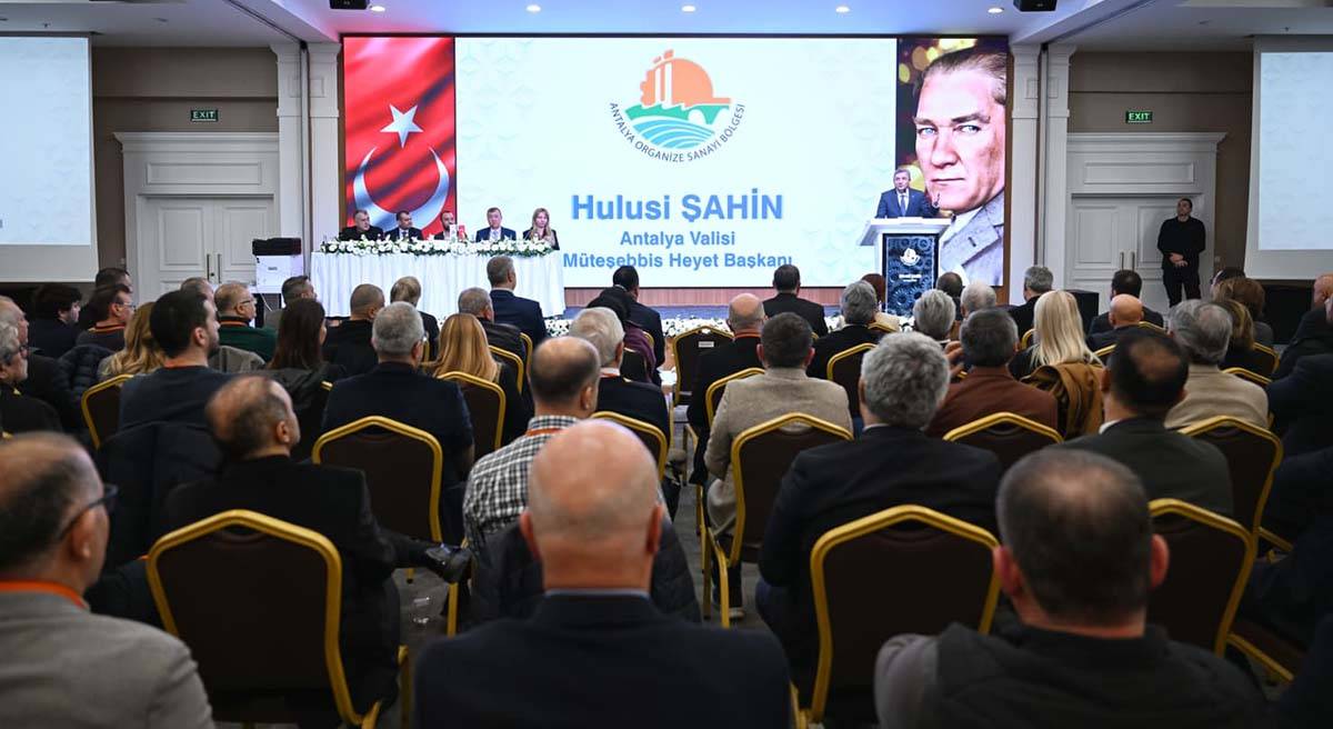 Antalya Osb 6. Genel Kurul toplantısı gerçekleştirildi