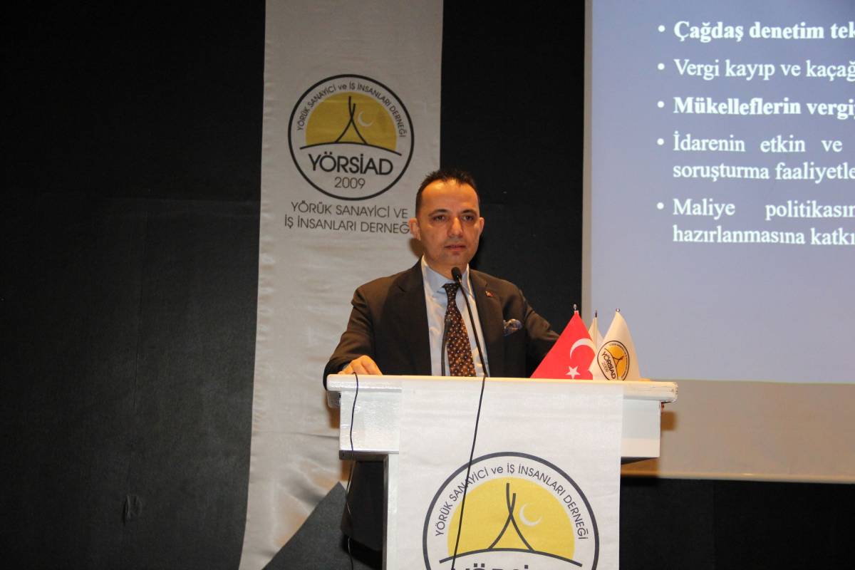 YÖRSİAD’da vergi gündemi! Gönüllü uyum sistemi masaya yatırıldı