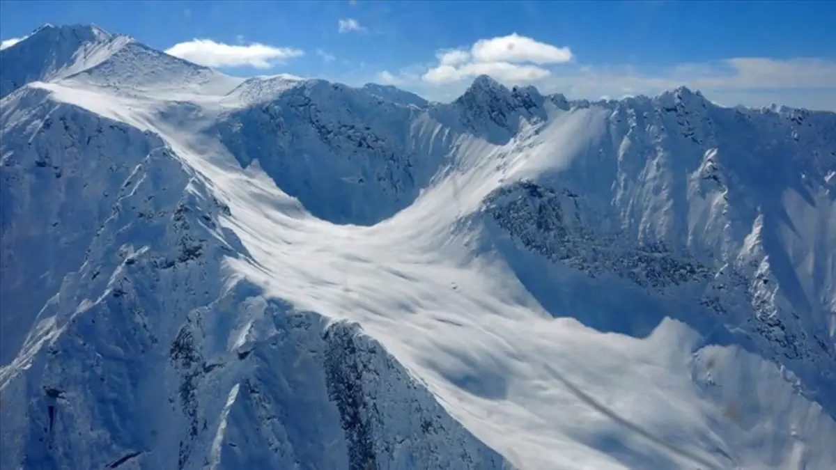ABD'de çığ dehşeti!