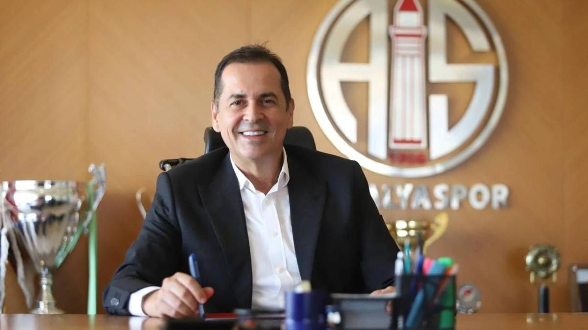 Antalyaspor Başkanı Rıza Perçin’den dikkat çeken sözler! “Bu yük birkaç kişinin altından kalkacağı bir yük değil”