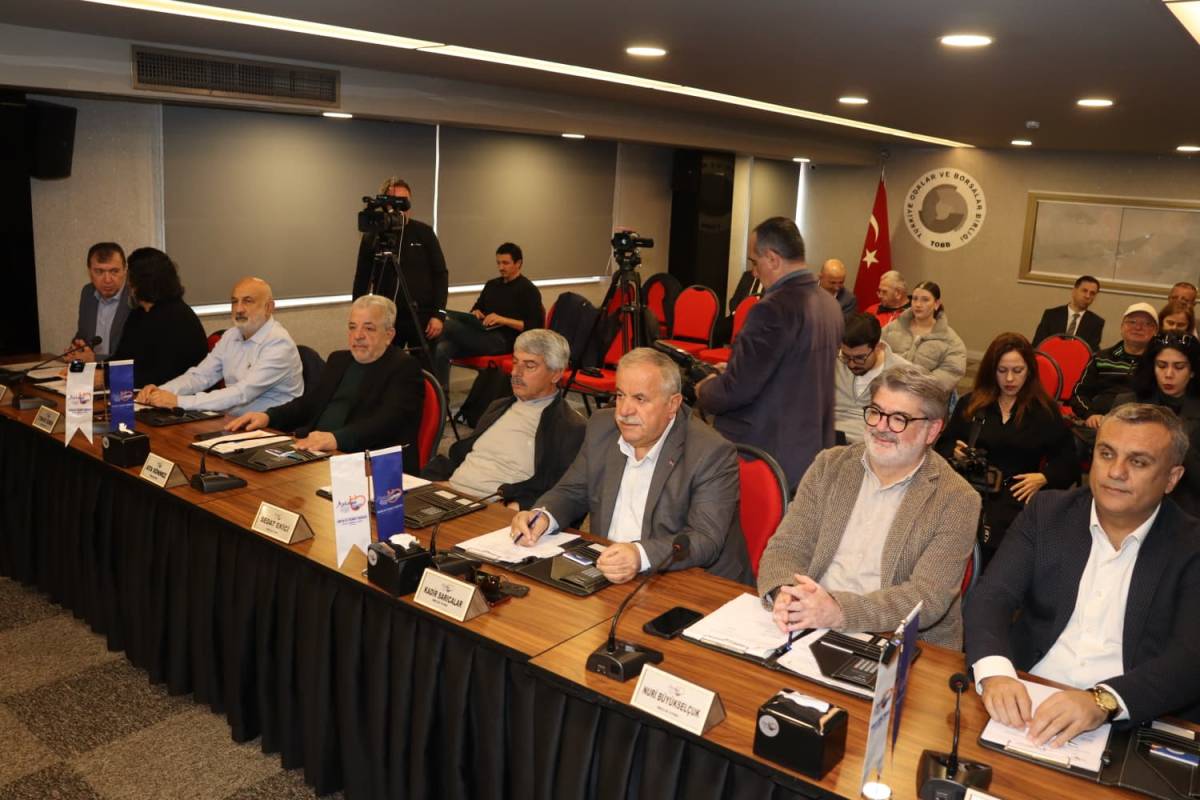 Antalya Ticaret Borsası Şubat ayı meclis toplantısı gerçekleştirildi