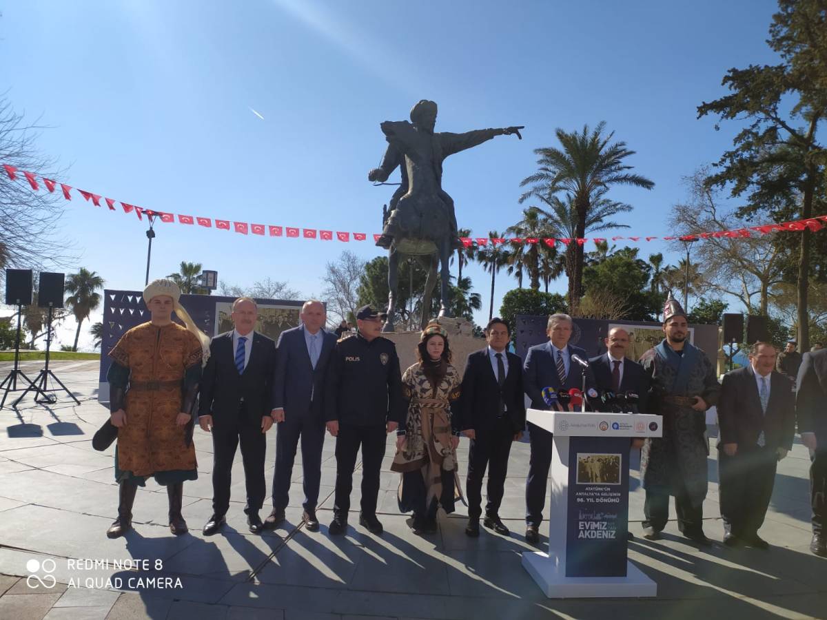 Antalya’da çifte tarih! 819 yıllık fetih, 96 yıllık Cumhuriyet gururu