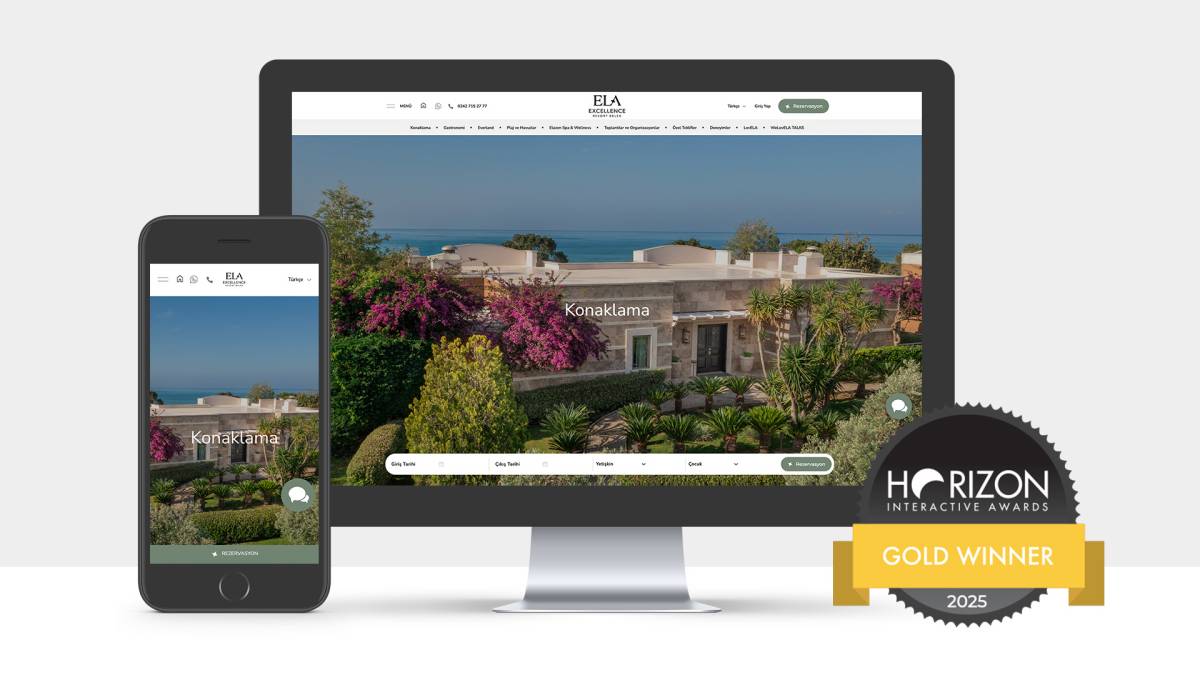 Antalya’ya Gold Winner ödülü